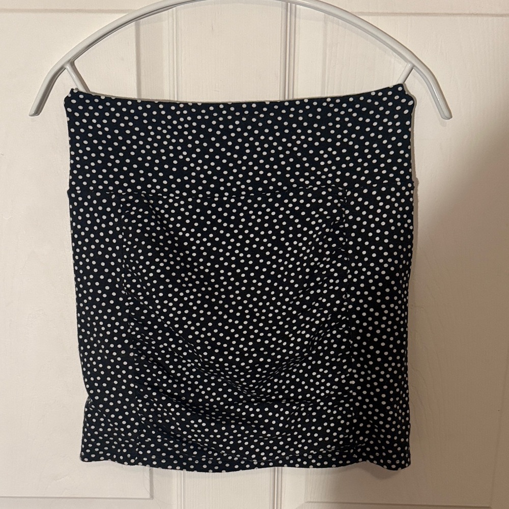 Free people Polka Dot Black and White mini Skirt
